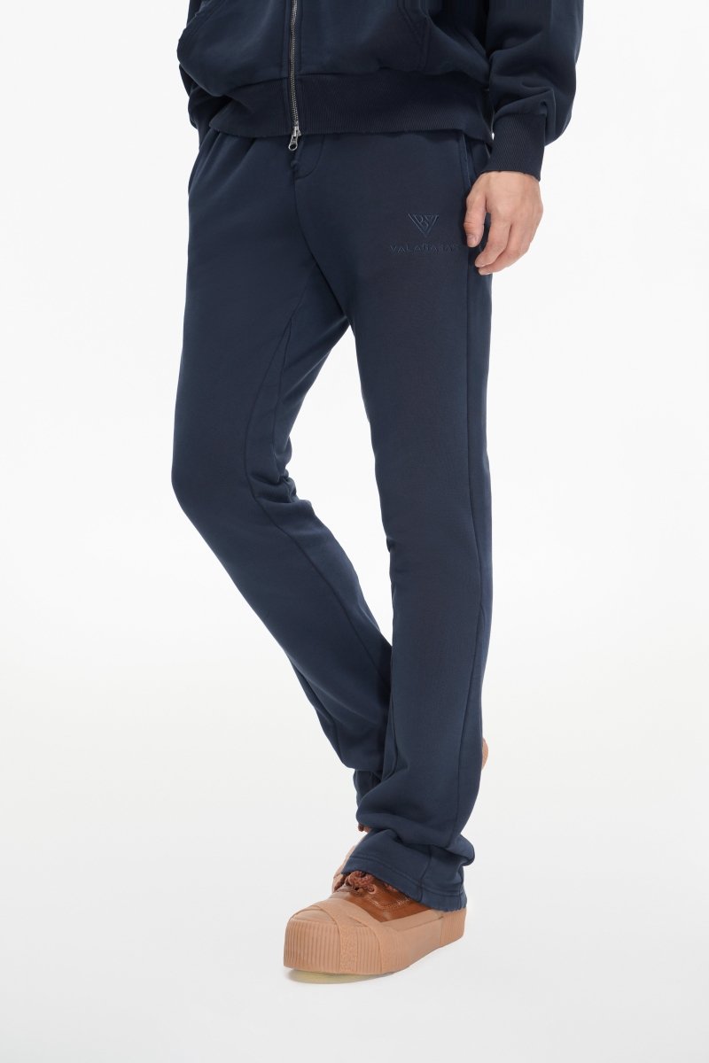 Mr. Fleece Stacked Navy - Valabasas