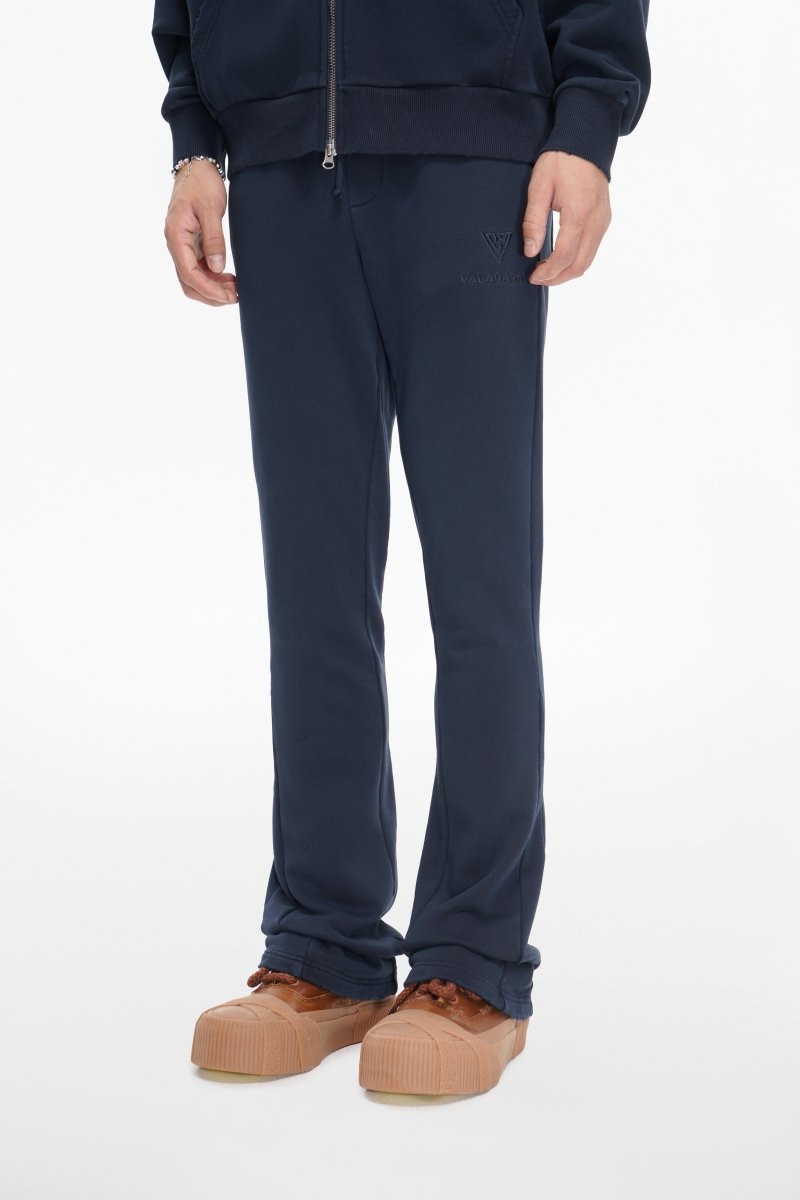 Mr. Fleece Stacked Navy - Valabasas