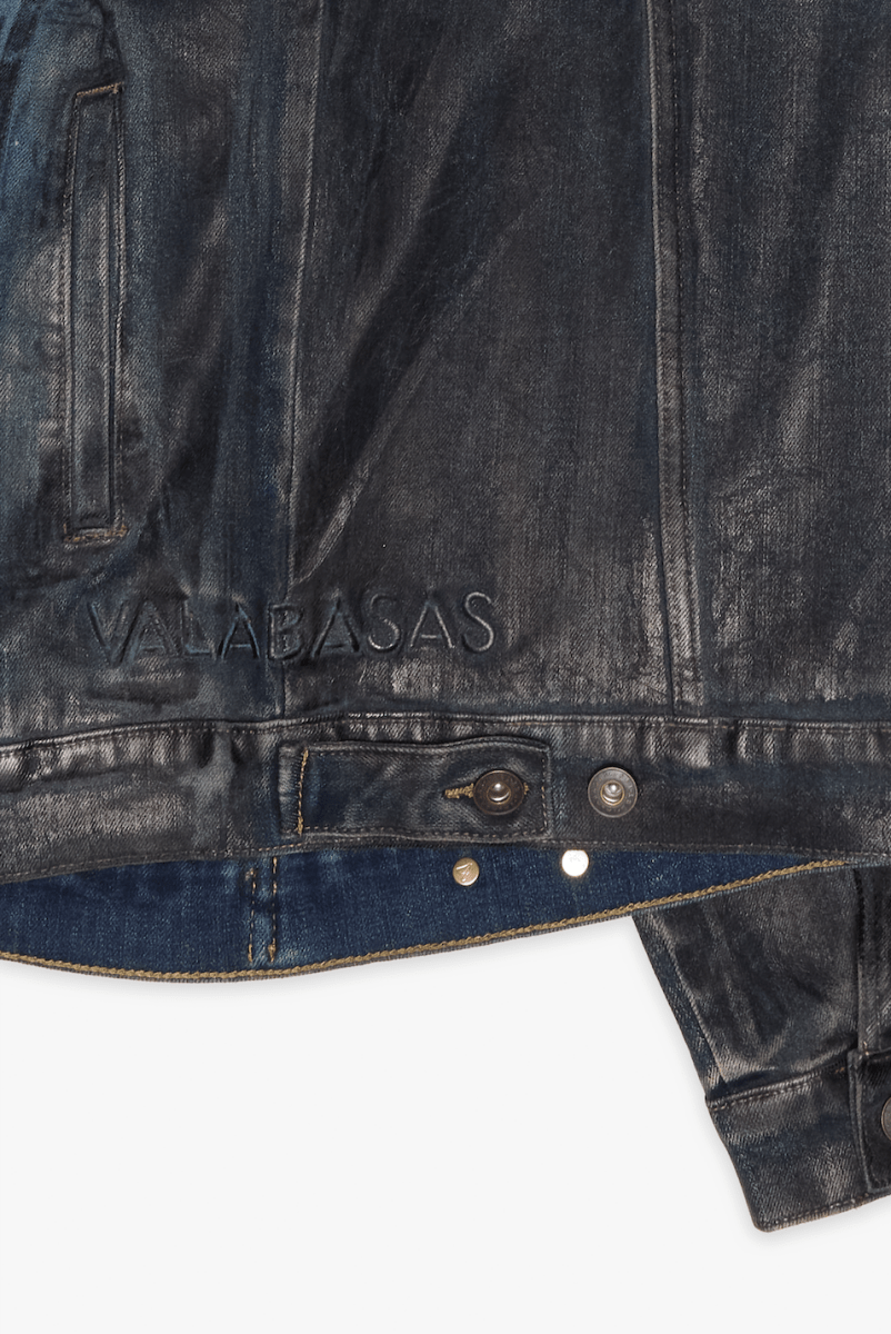 Mr. Flex Jacket Dirty Indigo Waxed - Valabasas