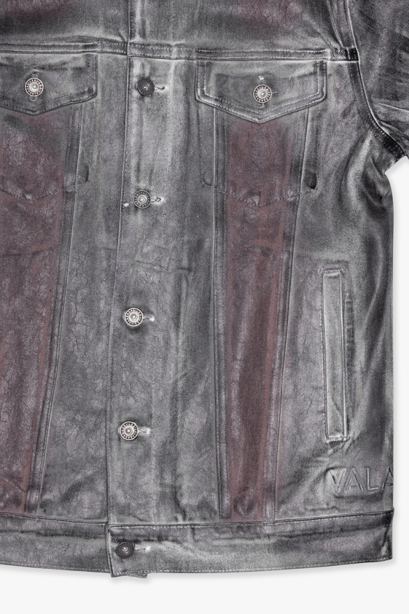 Mr. Flex Jacket Red White Dirty Wax - Valabasas