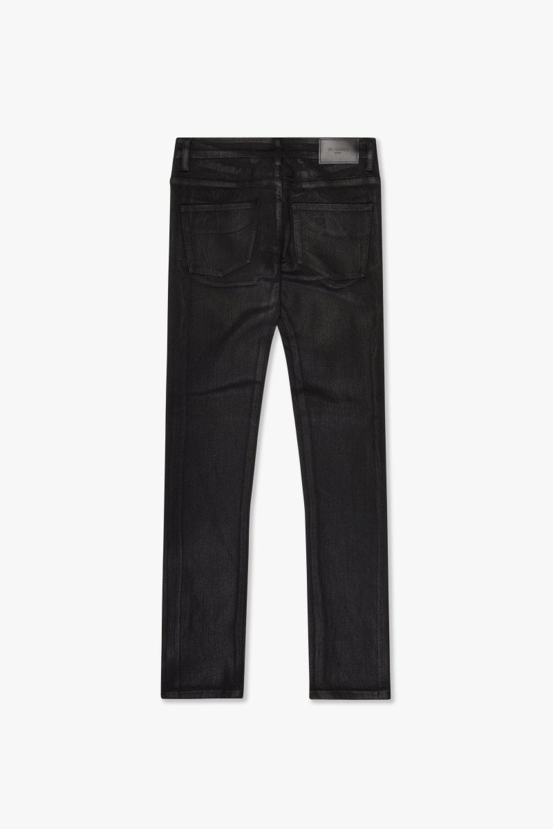 Mr Flex Skinny Black Waxed