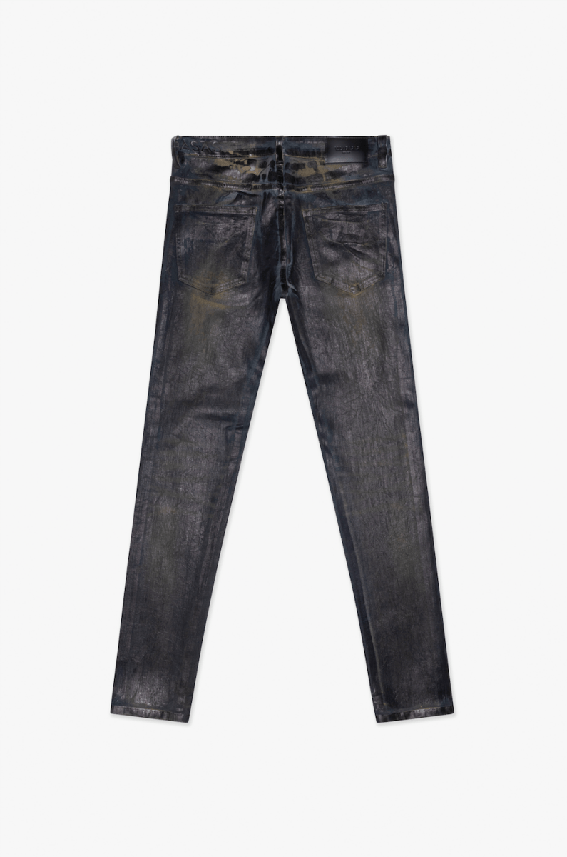 Mr. Flex Skinny Jean Dark Vintage Waxed - Valabasas