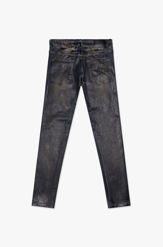 Mr. Flex Skinny Jean Dark Vintage Waxed - Valabasas