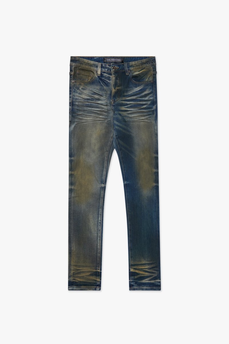 Mr. Flex Vintage Blue / Dark Blue Wash Jean - Valabasas