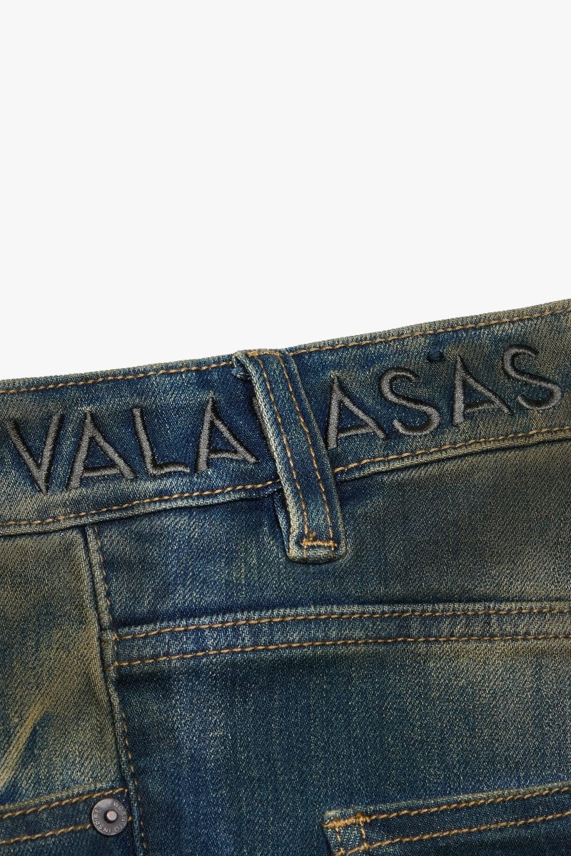 Mr. Flex Vintage Blue / Dark Blue Wash Jean - Valabasas