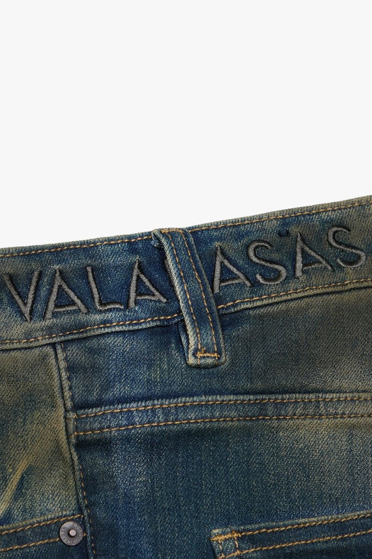 Mr. Flex Vintage Blue / Dark Blue Wash Jean - Valabasas