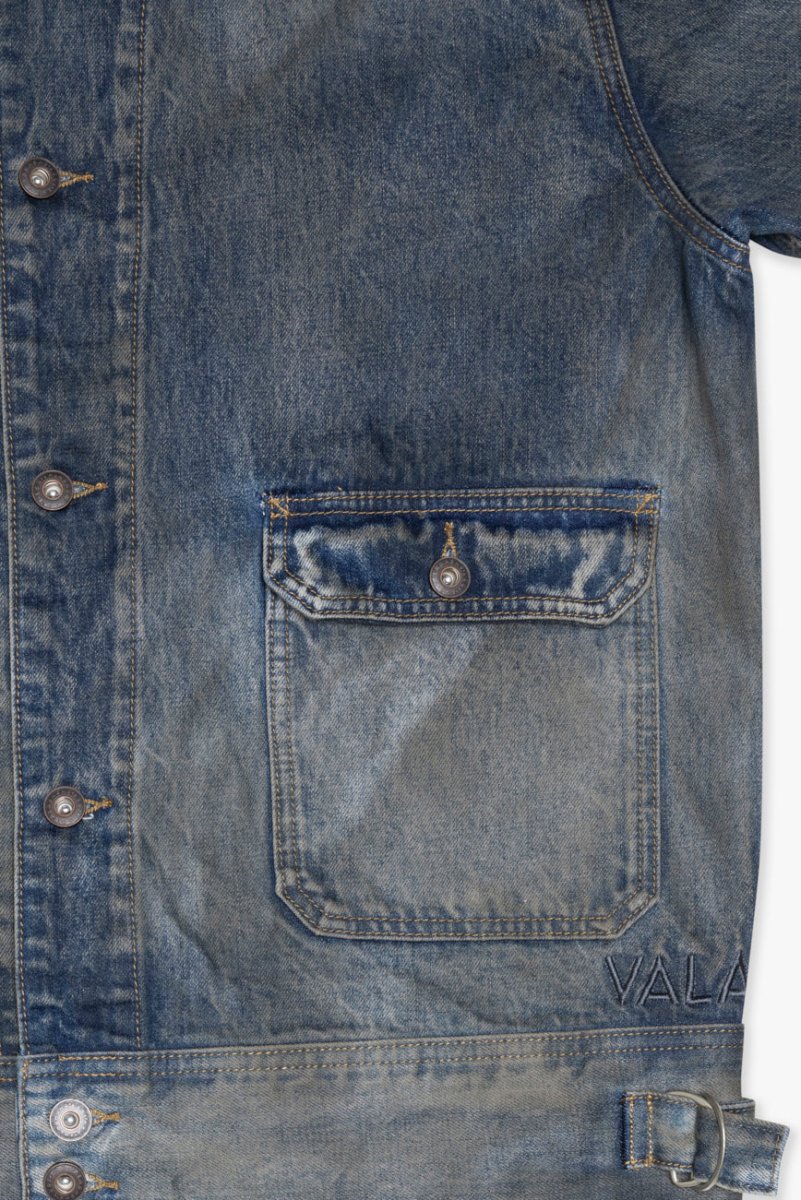 Mr. Jacket Dirty Vintage Blue - Valabasas