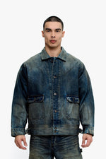 Mr. Jacket Dirty Vintage Blue