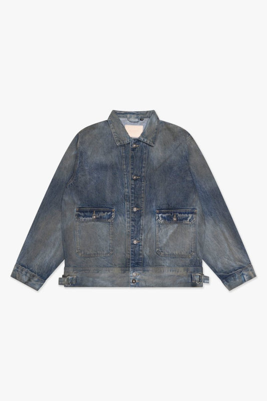 Mr. Jacket Dirty Vintage Blue - Valabasas