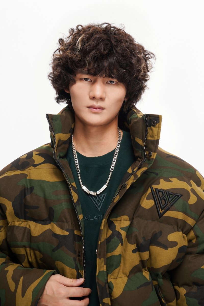 Mr. Puffer Denim Jacket — Camo - Valabasas