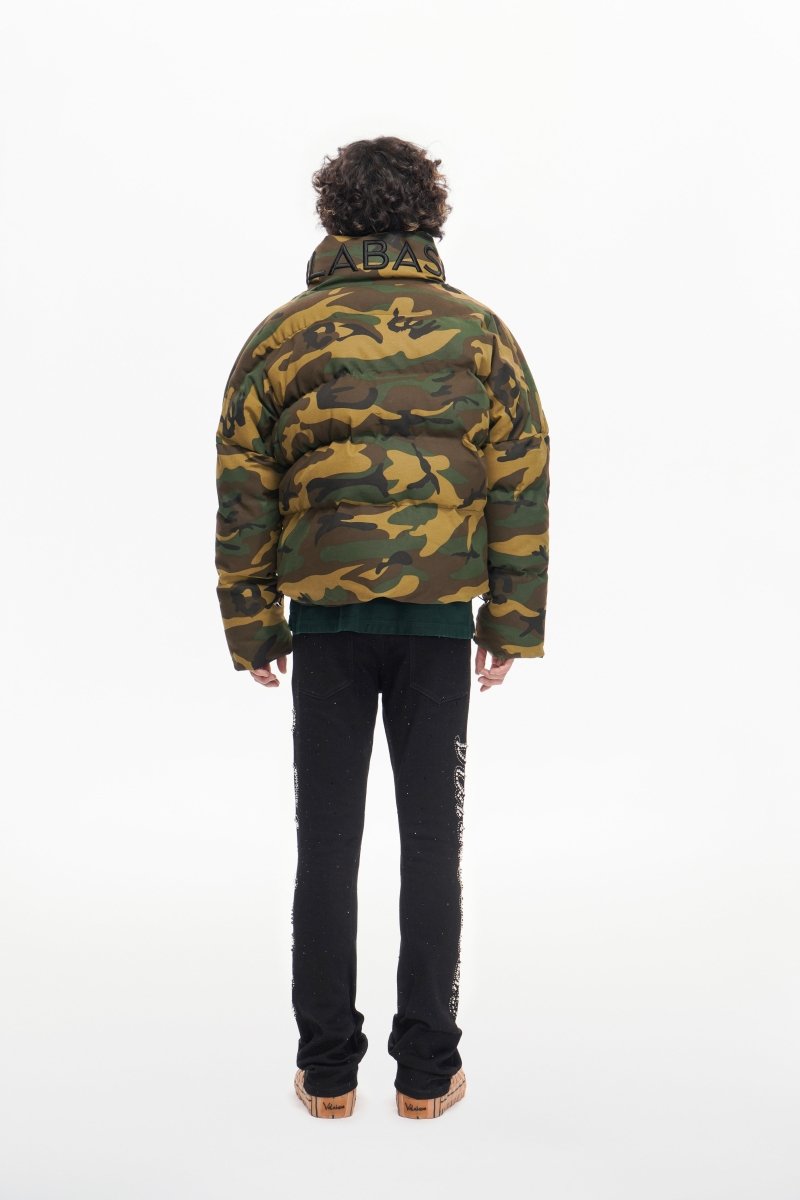 Mr. Puffer Denim Jacket — Camo – Valabasas