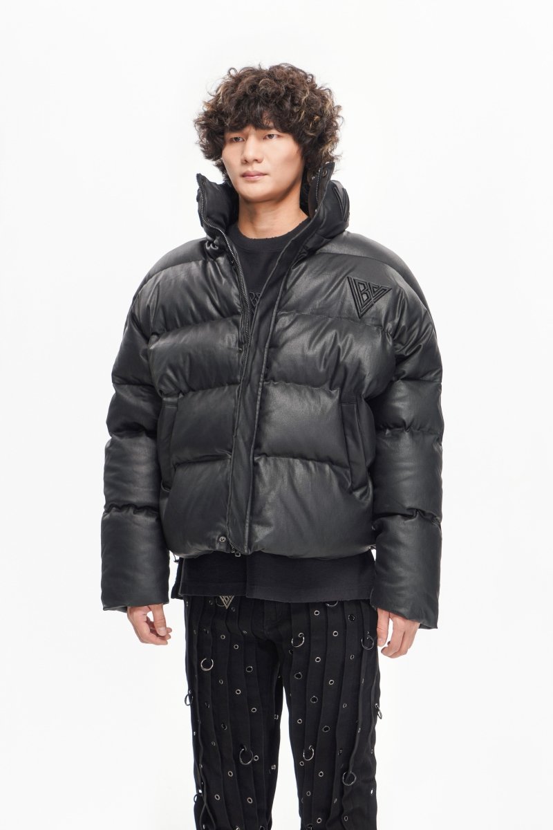 Mr. Puffer Denim Jacket – Waxed Black - Valabasas