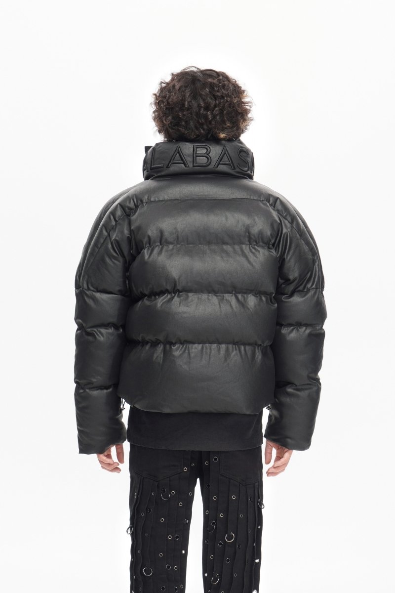 Mr. Puffer Denim Jacket – Waxed Black – Valabasas