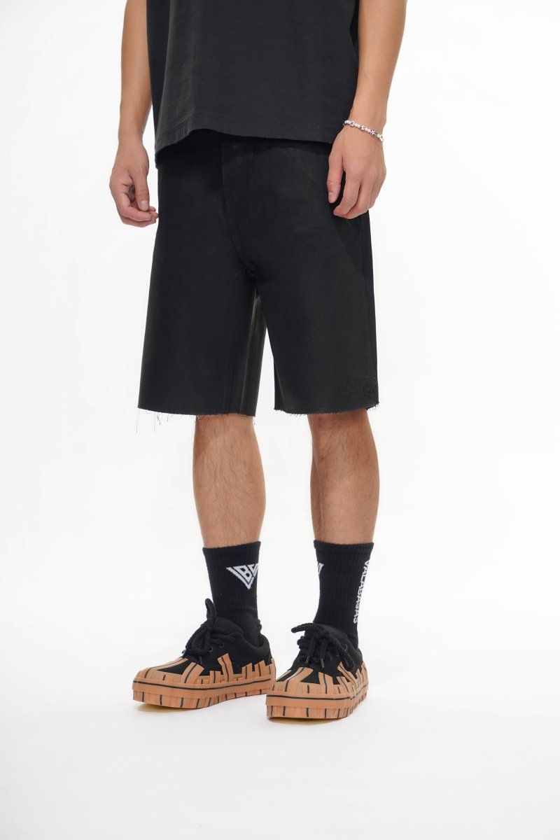 【美品】 25AW 別注Short Short Mods（Black・06） Mr. Shorts Black Waxed – Valabasas
