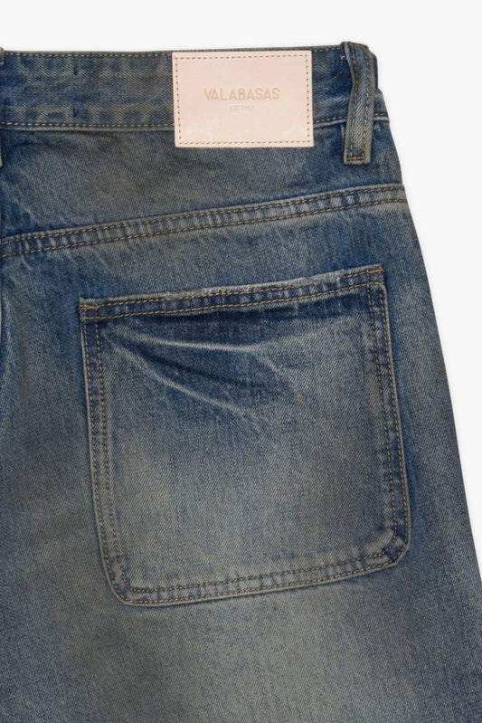 Mr. Shorts Dirty Vintage Blue - Valabasas
