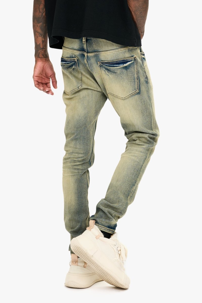 Mr. Slim Dk Vintage Slim Fit Jean