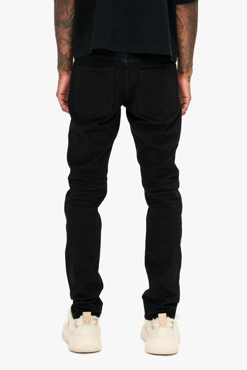 Mr. Slim Jet Black Slim Fit Jean