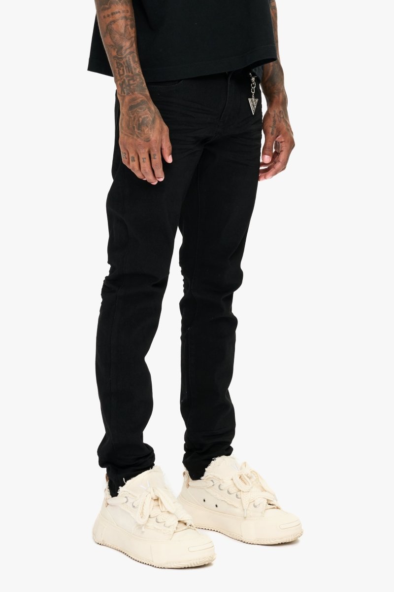 Mr. Slim Jet Black Slim Fit Jean
