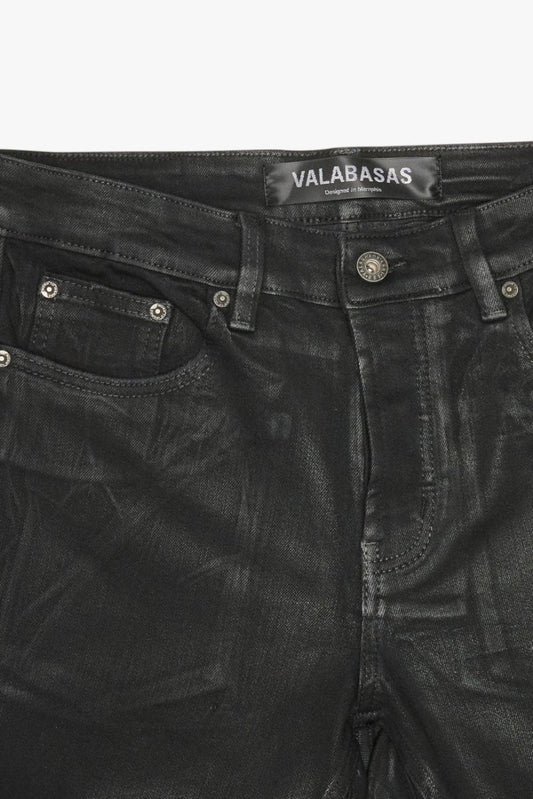 Mr. Stacked Black Wash Waxed - Valabasas