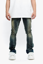 Mr. Stacked Dirty Vintage Blue