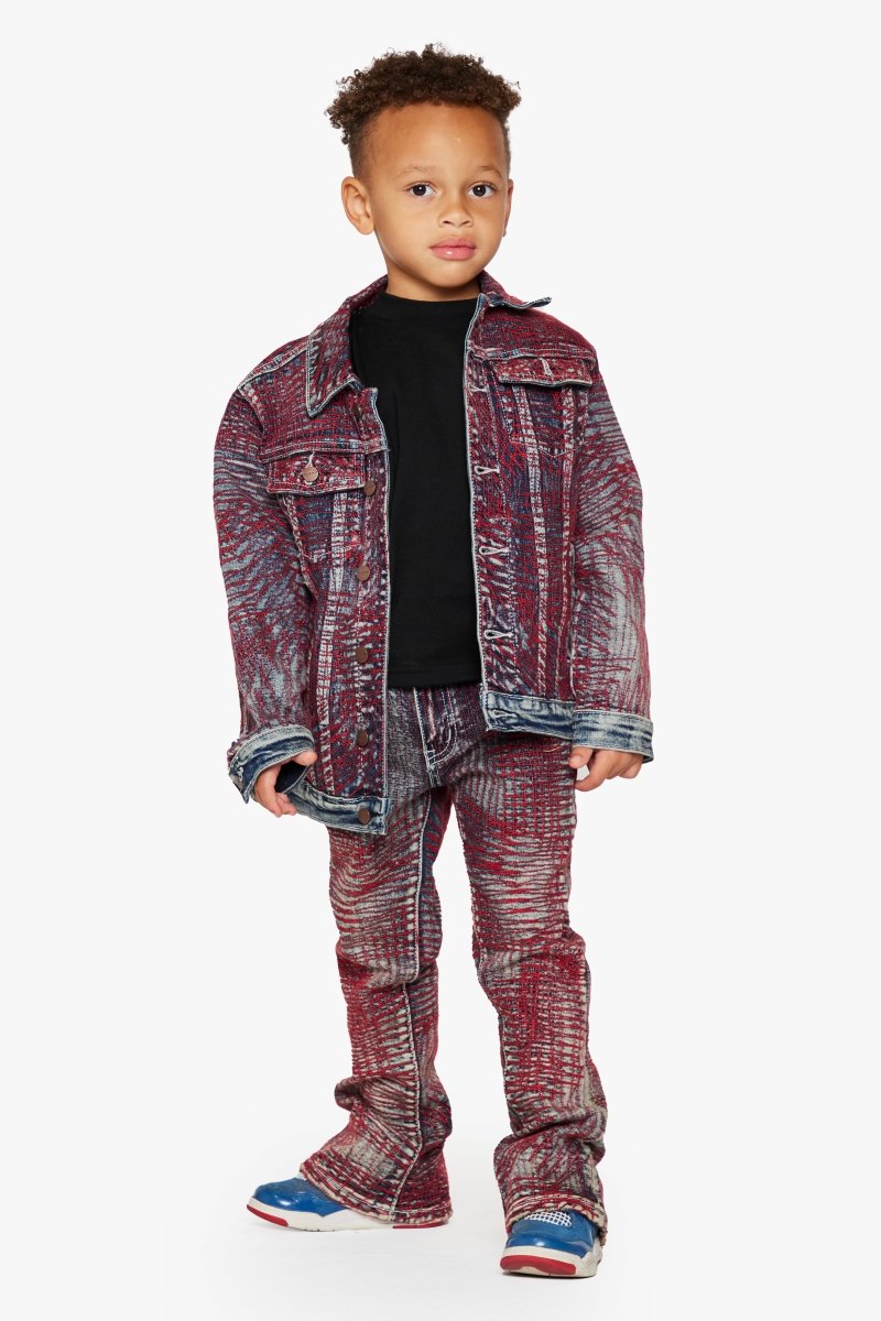 "MR. STITCHED” KIDS JACKET CORAL HAZE - Valabasas