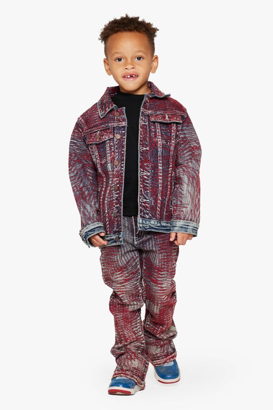"MR. STITCHED” KIDS JACKET CORAL HAZE - Valabasas