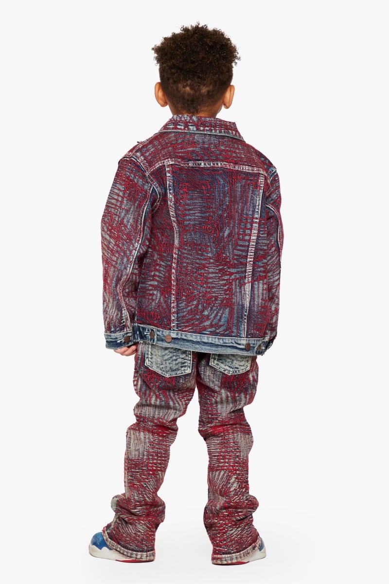 "MR. STITCHED” KIDS JACKET CORAL HAZE - Valabasas