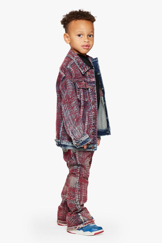 "MR. STITCHED” KIDS JACKET CORAL HAZE - Valabasas