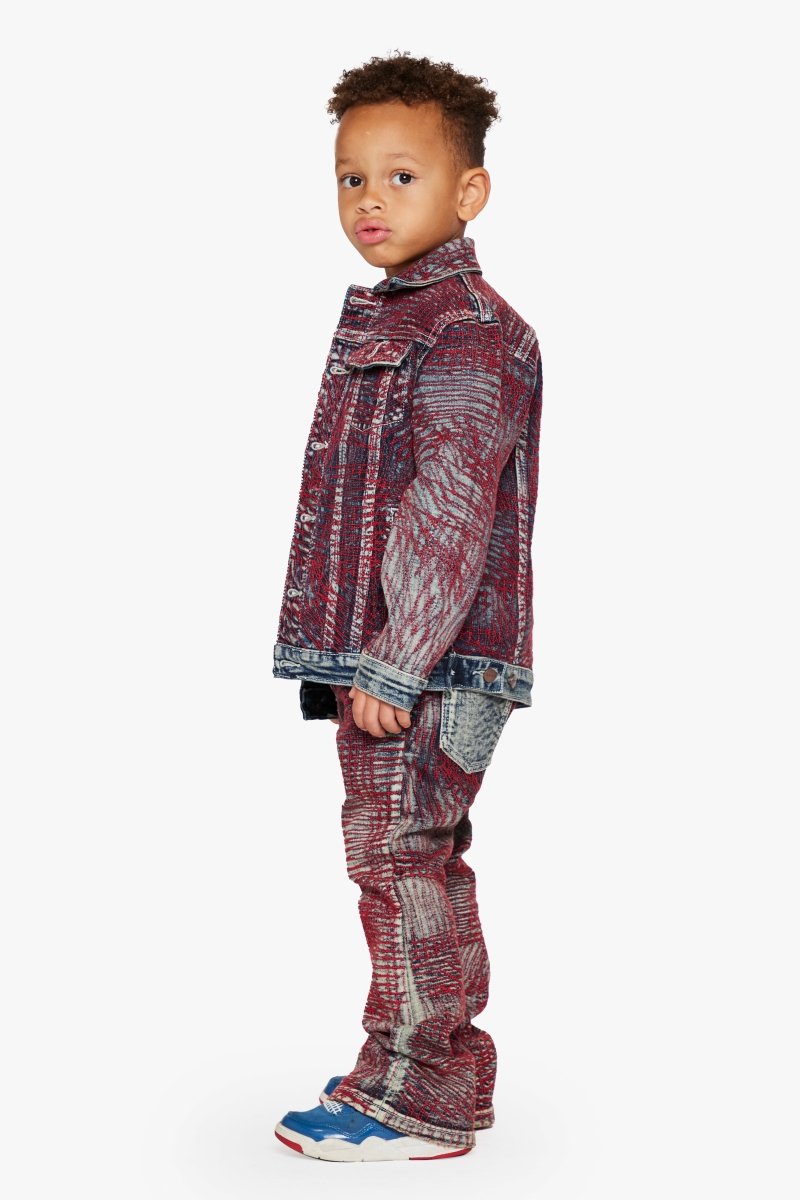 "MR. STITCHED” KIDS JACKET CORAL HAZE - Valabasas