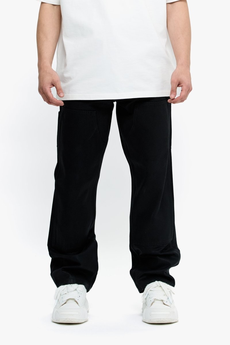 Mr. Straight Black Wash Waxed - Valabasas