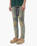 Mr.Biker Vintage Wash Skinny Jeans