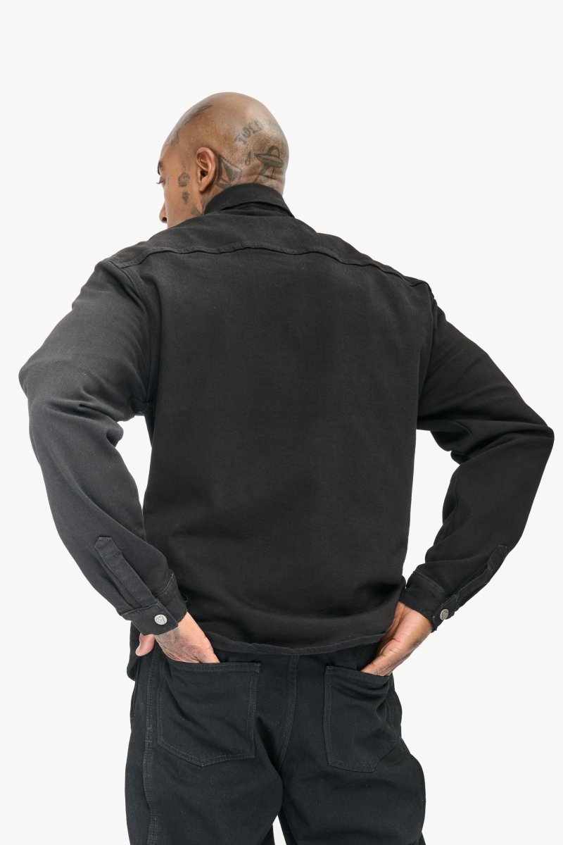 Mr.Button Down Black - Valabasas