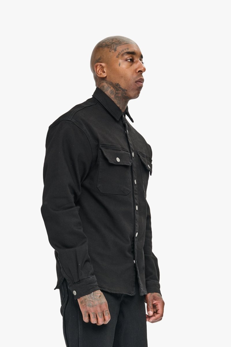 Mr.Button Down Black - Valabasas