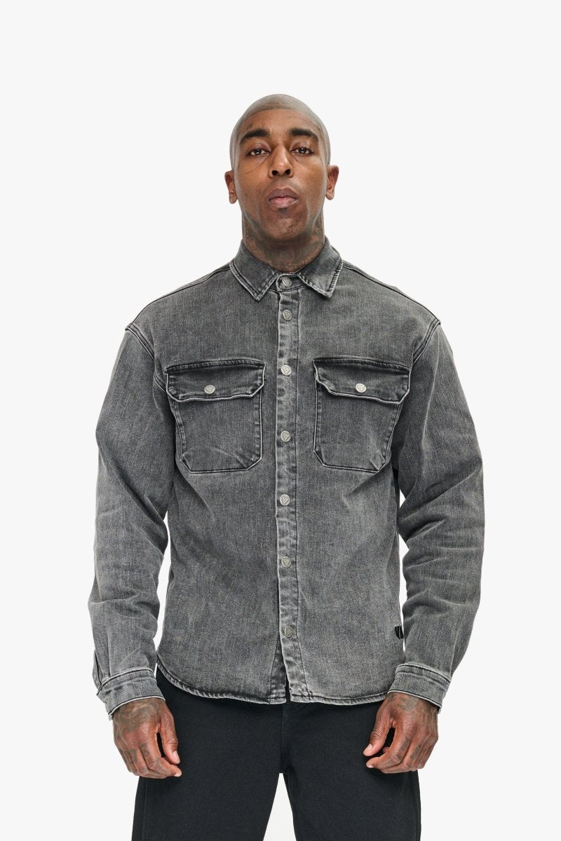 Mr.Button Down Grey - Valabasas