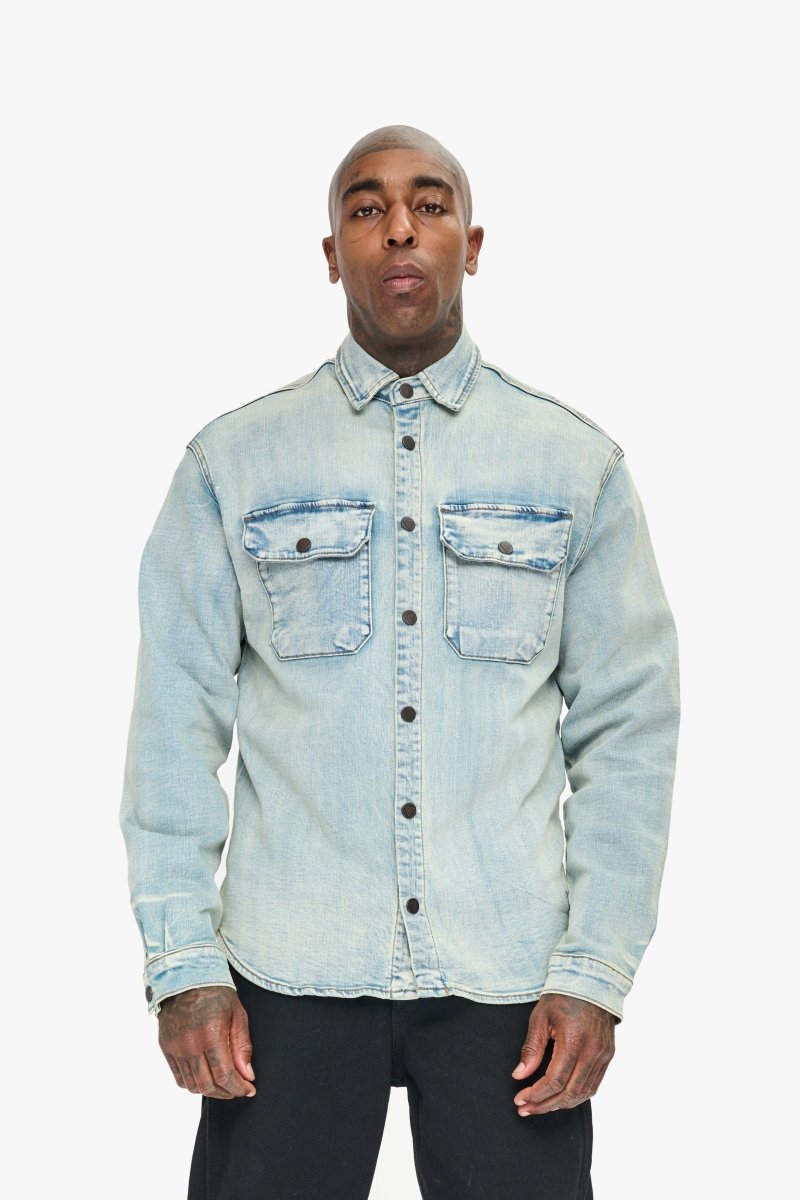 Mr.Button Down Light Wash - Valabasas