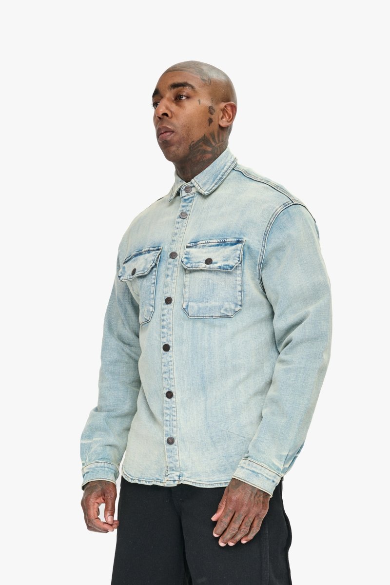 Mr.Button Down Light Wash - Valabasas