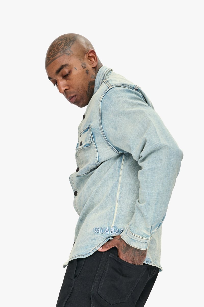 Mr.Button Down Light Wash - Valabasas