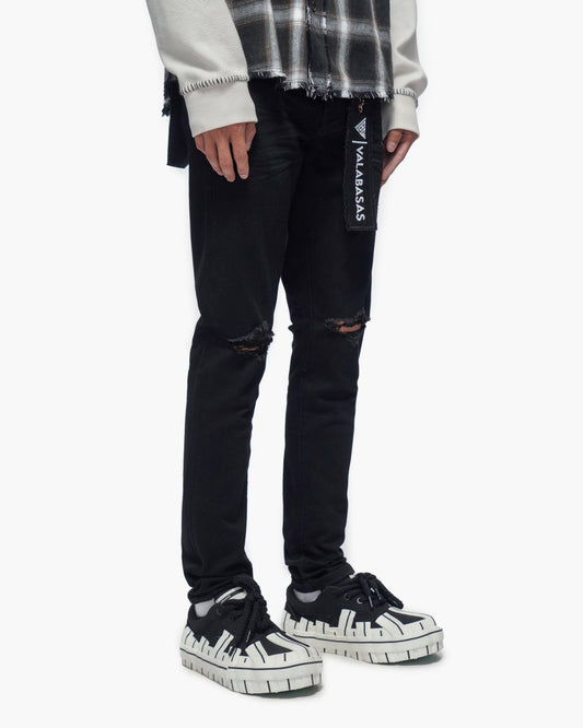 Mr.Clean Black Skinny Jeans - Valabasas