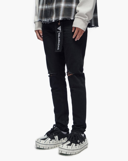 Mr.Clean Black Skinny Jeans - Valabasas