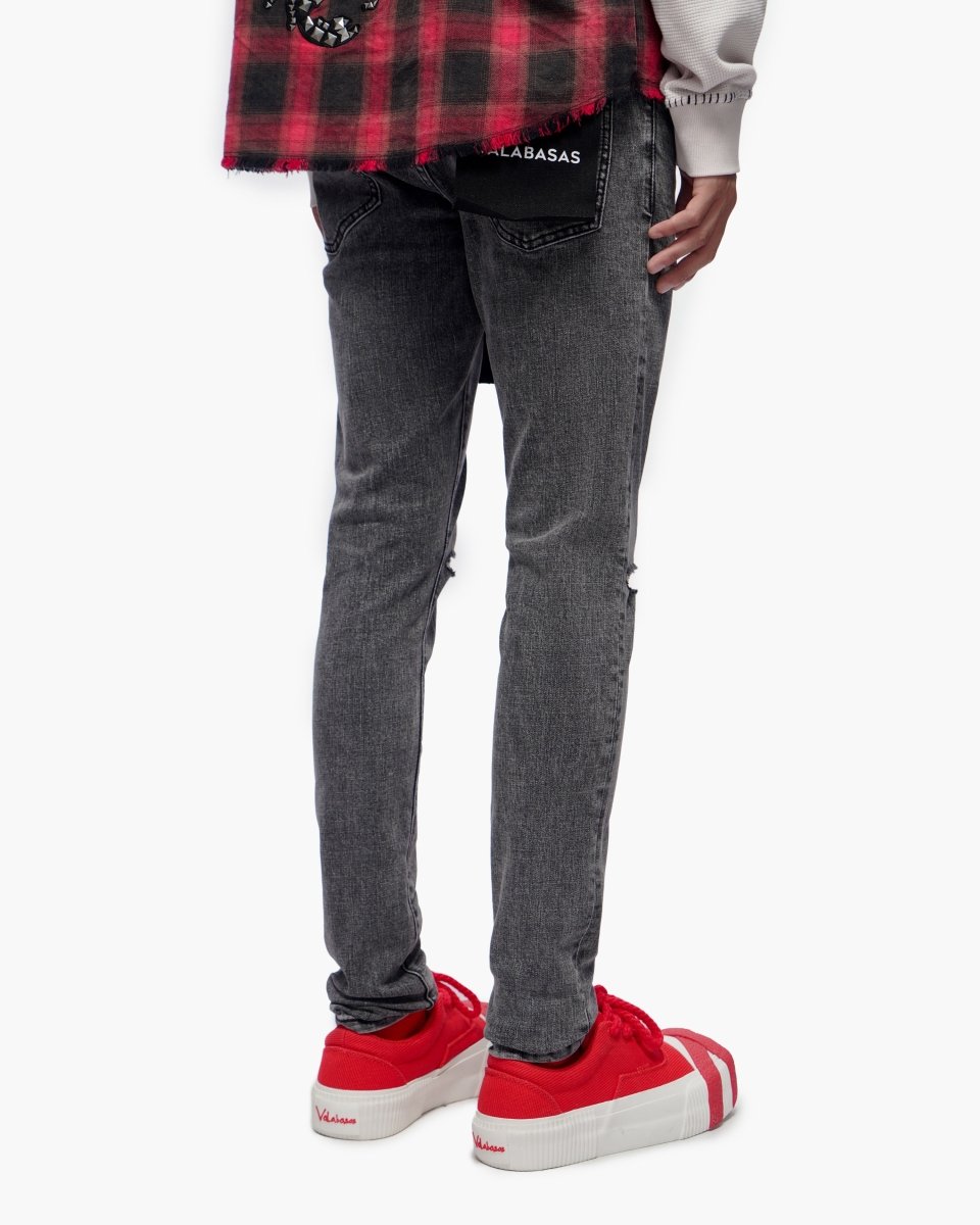Mr.Clean Grey Skinny Jeans - Valabasas