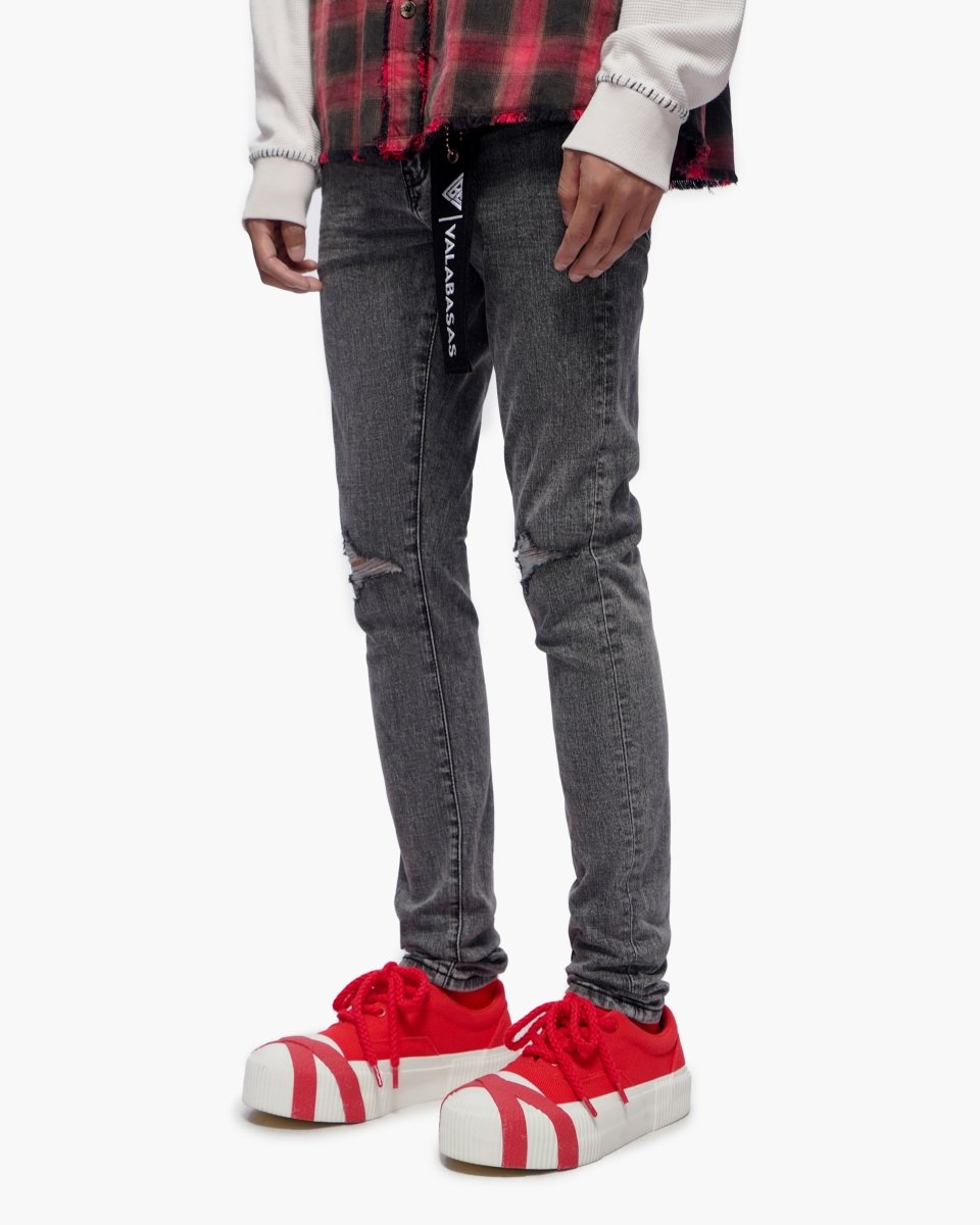 Mr.Clean Grey Skinny Jeans - Valabasas