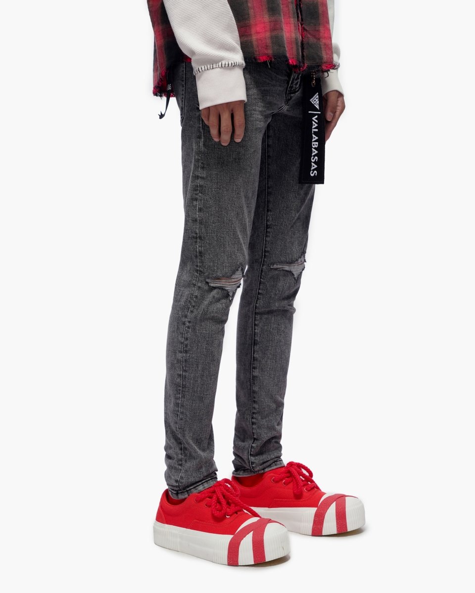 Mr.Clean Grey Skinny Jeans - Valabasas