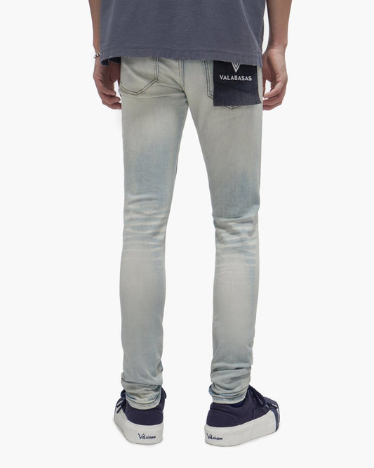 Mr.Clean Light Wash Skinny Jeans - Valabasas