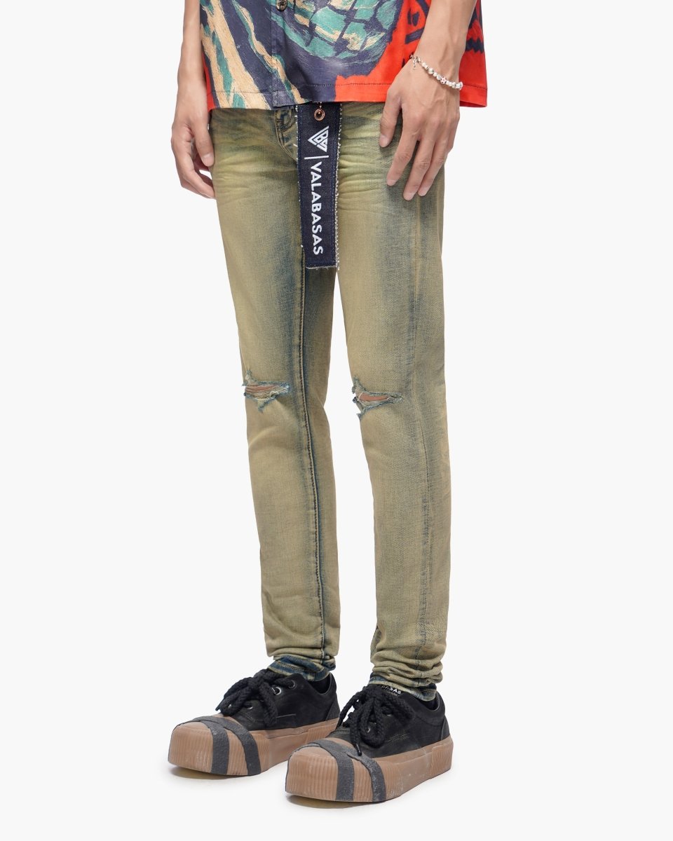 Mr.Clean Medium Vintage Skinny Jeans - Valabasas