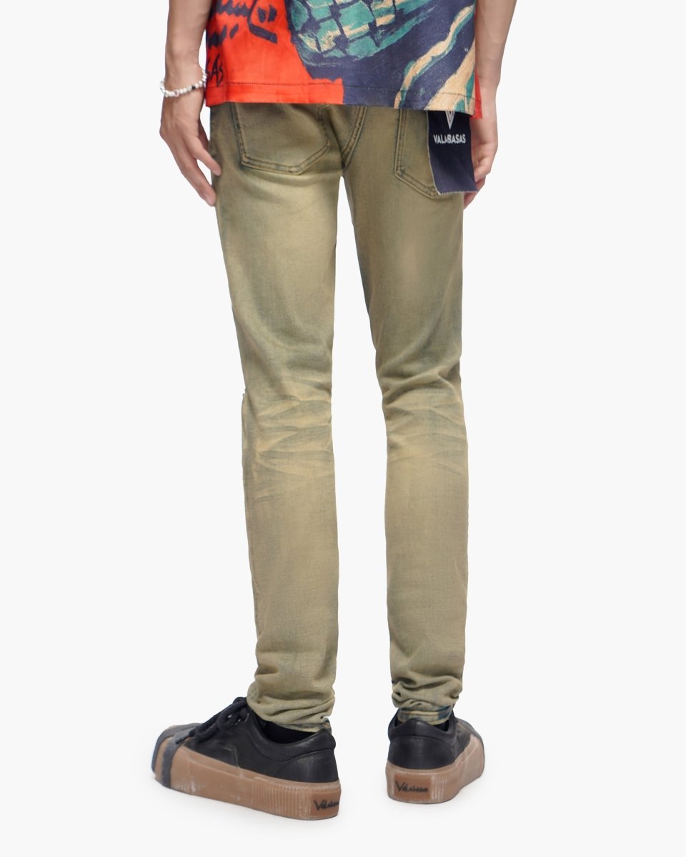 Mr.Clean Medium Vintage Skinny Jeans - Valabasas