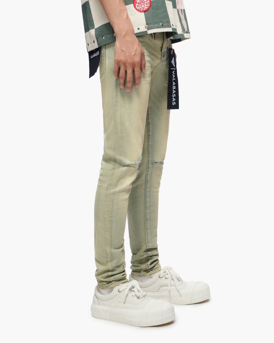 Mr.Clean Vintage Wash Skinny Jeans - Valabasas