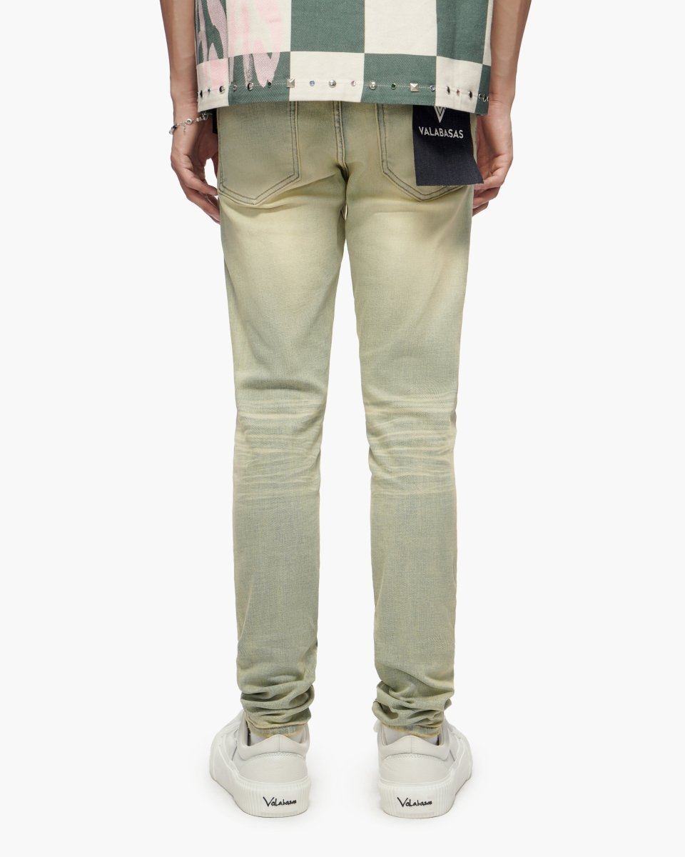Mr.Clean Vintage Wash Skinny Jeans - Valabasas