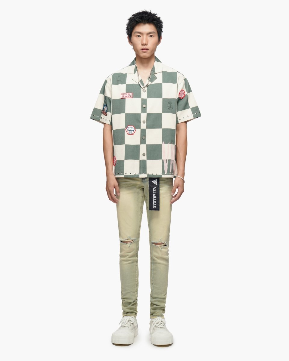 Mr.Clean Vintage Wash Skinny Jeans - Valabasas