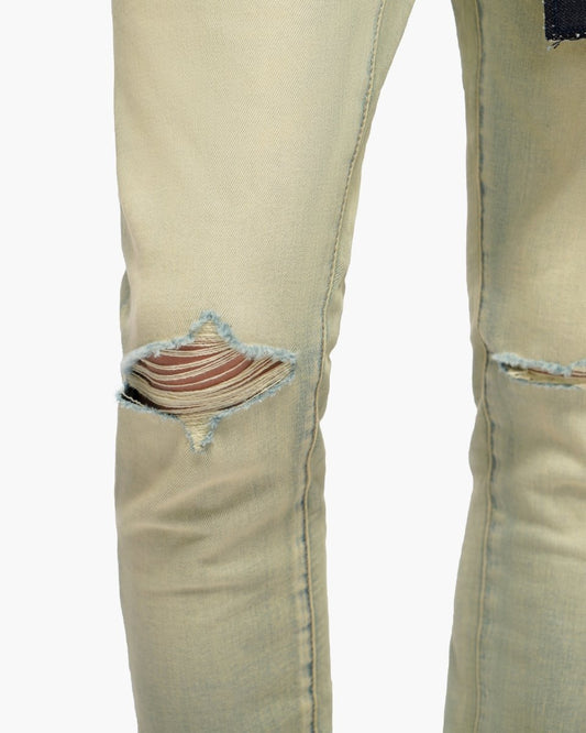 Mr.Clean Vintage Wash Skinny Jeans - Valabasas