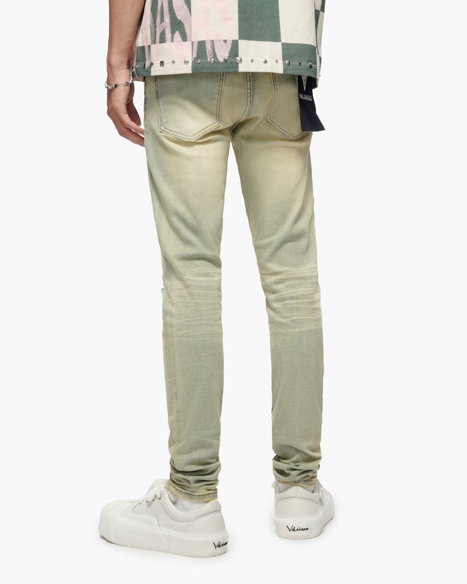 Mr.Clean Vintage Wash Skinny Jeans - Valabasas